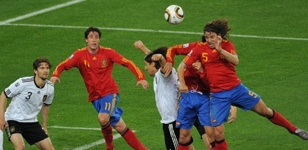 07/07/2010 - Espanha 1 x 0 Alemanha - Três Pontos