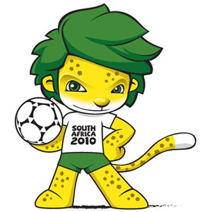 Zakumi - Mascote da Copa do Mundo - África do Sul 2010