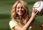 Shakira visita o Soccer City