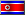 Bandeira - Coreia do Norte