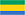 Bandeira - Gabão