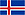 Bandeira - Islândia