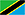 Bandeira - Tanzânia