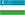 Bandeira - Uzbequistão