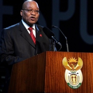 O presidente sulafricano Jacob Zuma, em foto de 2009 - Paballo Thekiso/AFP