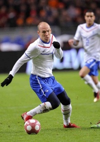 Robben, na vitria de 2 a 1 em amistoso contra os EUA