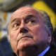 Joseph Blatter concede entrevista na sede da Fifa em Zurique - Fabrice Coffrini/AFP
