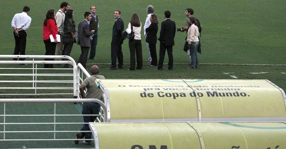 Vistoria da Fifa no Maracanã