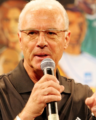 Franz Beckenbauer concede entrevista na África do Sul