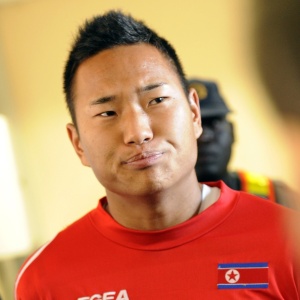 Jon Tae-se, atacante da C. do Norte adversria do Brasil na primeira rodada da Copa do Mundo