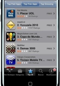 Placar UOL  o aplicativo gratuito mais baixado na App Store