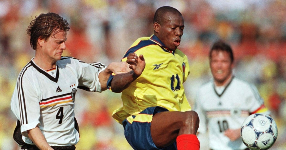 Asprilla, ex-jogador da seleção colombiana