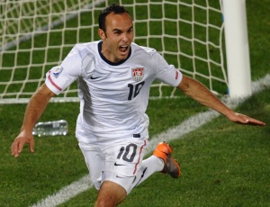 Gol de Donovan nos minutos finais da disputa ante a Arglia no  incomum para seleo dos EUA