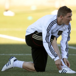Schweinsteiger afirmou no ter sentido dores musculares  vspera do jogo em Bloemfontein