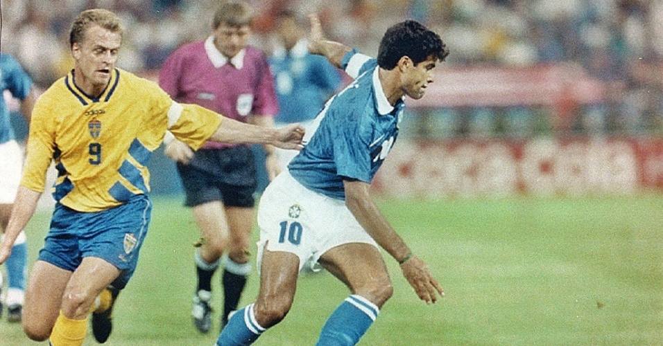 Raí, jogador da seleção brasileira na Copa de 1994