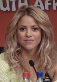 Shakira participa de entrevista coletiva na África do Sul