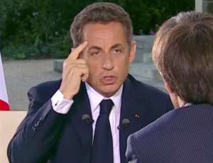 Sarkozy concede entrevista; presidente ficou irritado com o desempenho da Frana na Copa