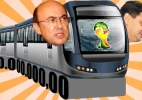 Políticos ignoram técnicos e manobram para emplacar trem bilionário em Cuiabá - Arte/UOL