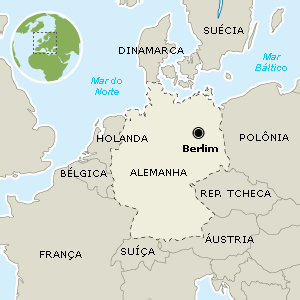 Alemanha - Mapa