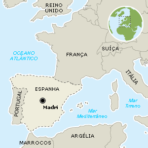 Espanha - Mapa