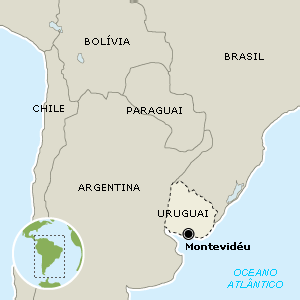 Uruguai - Mapa