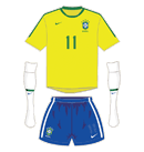 Brasil - Uniforme principal